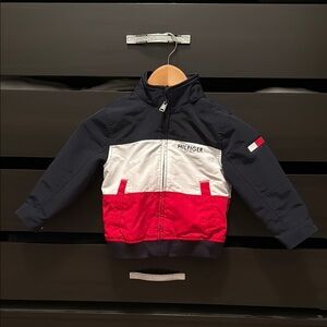 Tommy Hilfiger Kids' Navy, White, and Red Jacket